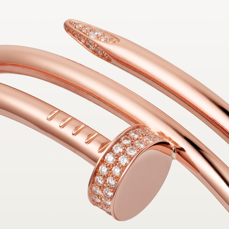 Cartier Juste un Clou bracelet, double, diamonds - Image 3
